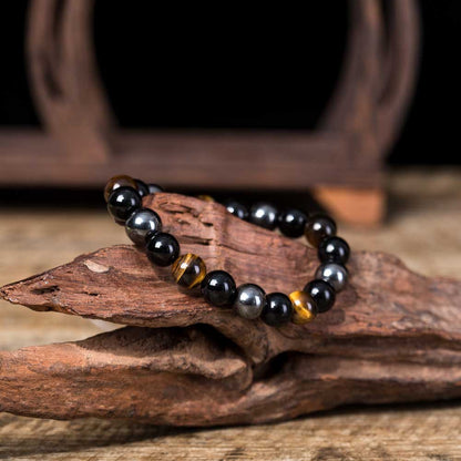 Tiger Eye Stone Bracelet Natural Stone Bracelet