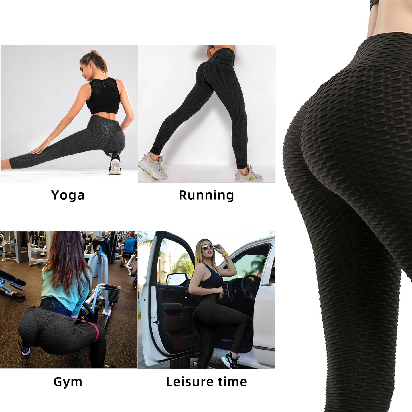 Bubble Butt Textured Leggings